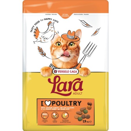 Adult Dinde et Poulet Lara 1,9 kg