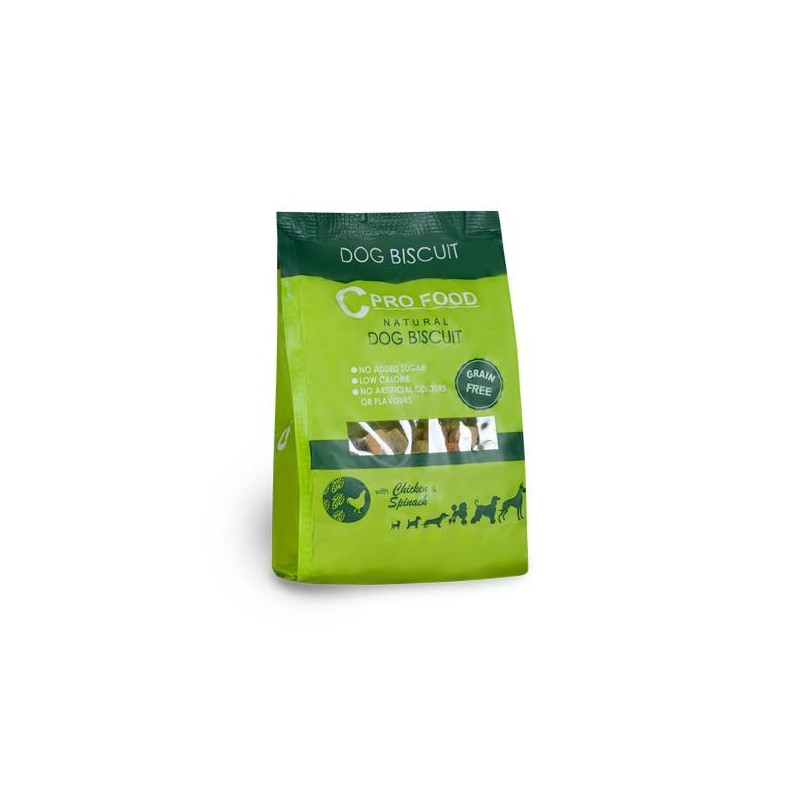 Biscuits Poulet & Épinards 400gr CPRO FOOD