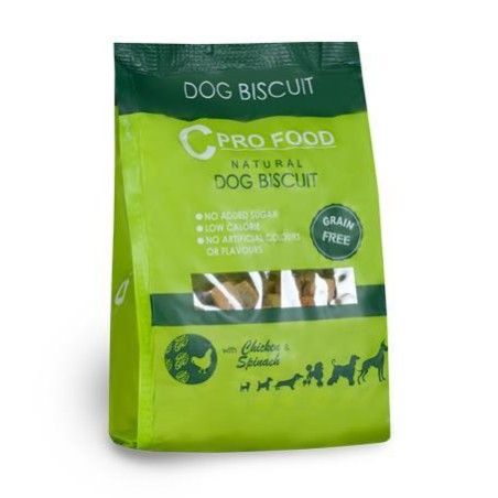Biscuits Poulet & Épinards 400gr CPRO FOOD
