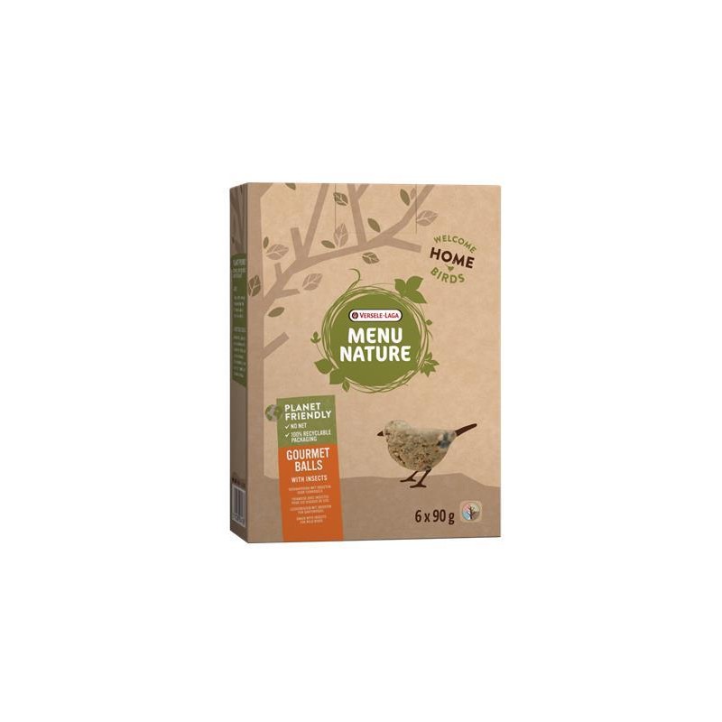 Boules Gourmet aux insectes - sans filet 540g
