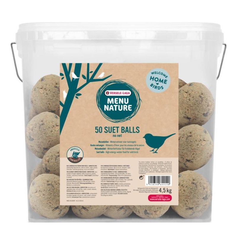 Boules de graisse sans filet 50 pièces