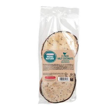 Pack de 2 demi noix de coco 400g