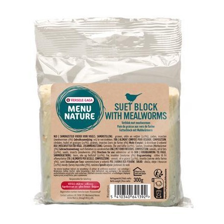 Pain de graisse aux vers de farine 300g