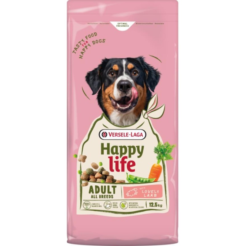 Happy Life Adult Agneau 12,5 kg