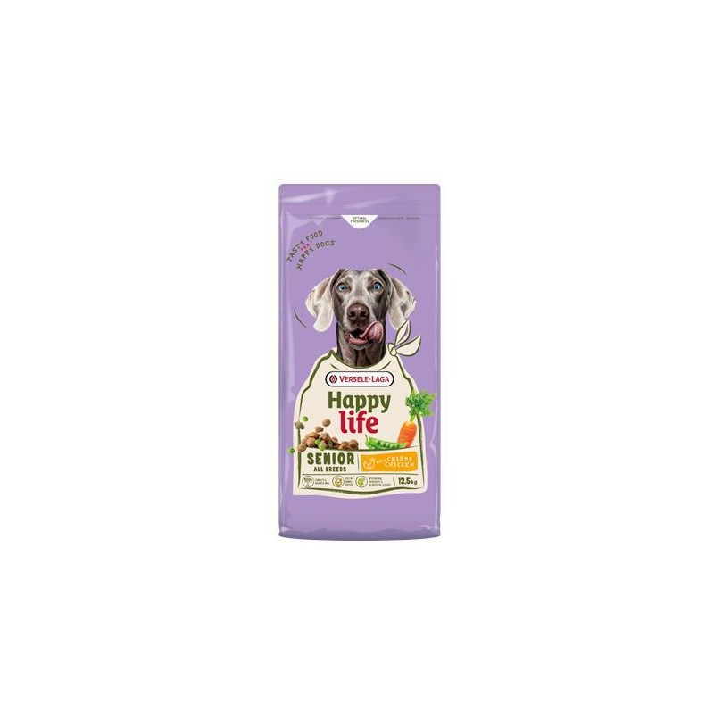 Happy Life Senior Poulet 12,5 kg