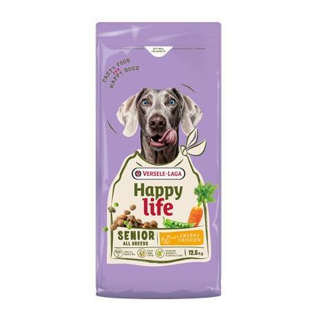 Happy Life Senior Poulet 12,5 kg