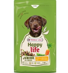 Happy Life Junior Poulet 7,5kg