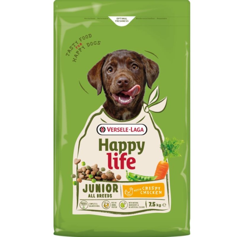 Happy Life Junior Poulet 7,5kg