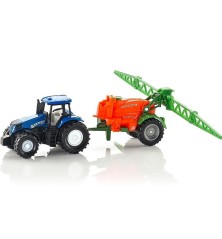 New Holland avec épandeur