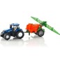 New Holland avec épandeur
