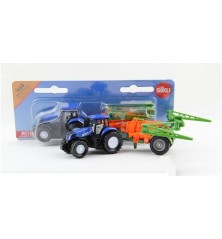 New Holland avec épandeur