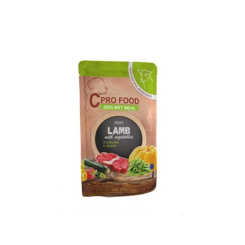 Dog Wet Meal Adult Agneau 300gr CPRO FOOD
