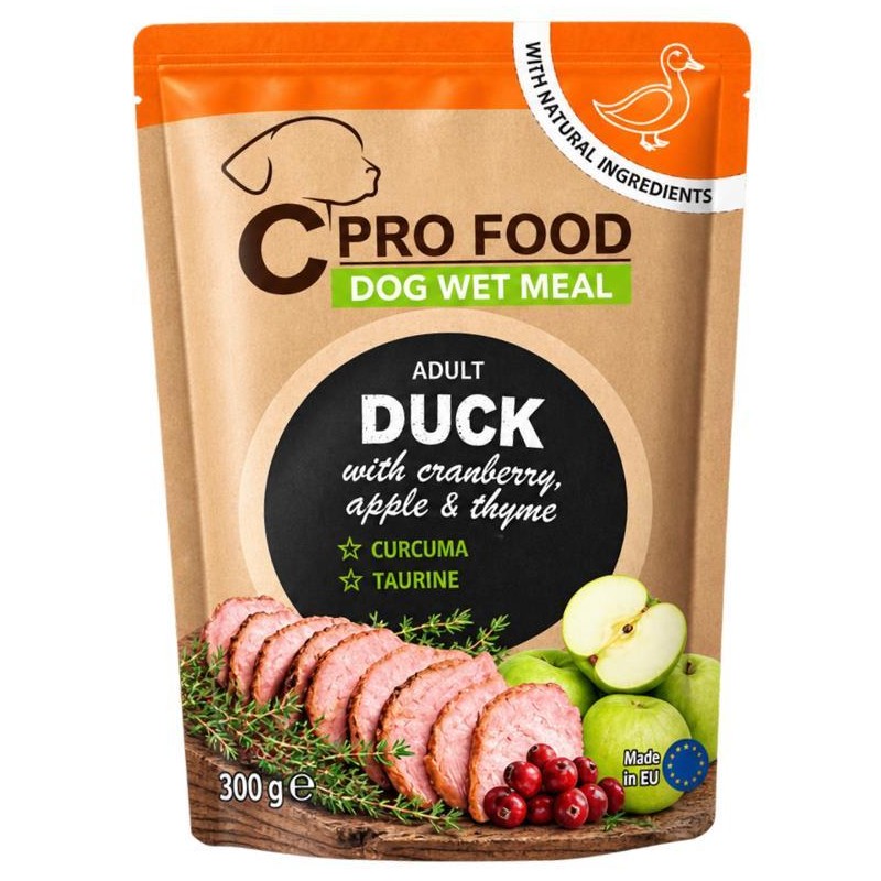 Dog Wet Meal Adult Canard 300gr