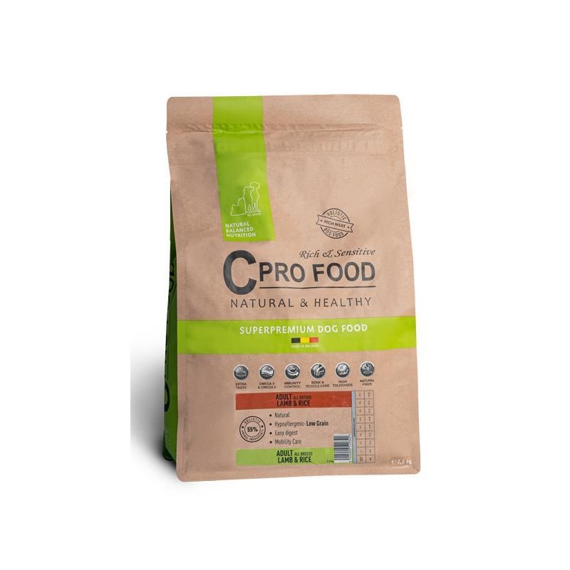 Adult All Breeds Lamb & Rice Dog 10kg CPRO FOOD