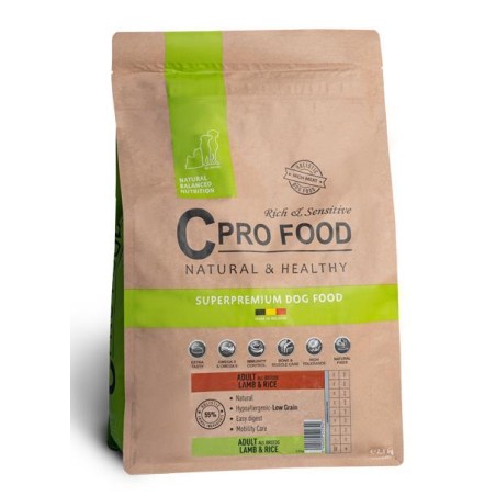 Adult All Breeds Lamb & Rice Dog 10kg CPRO FOOD