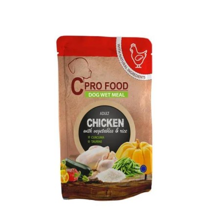 Dog Wet Meal Adult Poulet 300gr CPRO FOOD