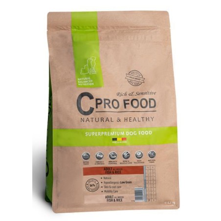 Adult All Breeds Fish & Rice Dog 10kg CPRO FOOD