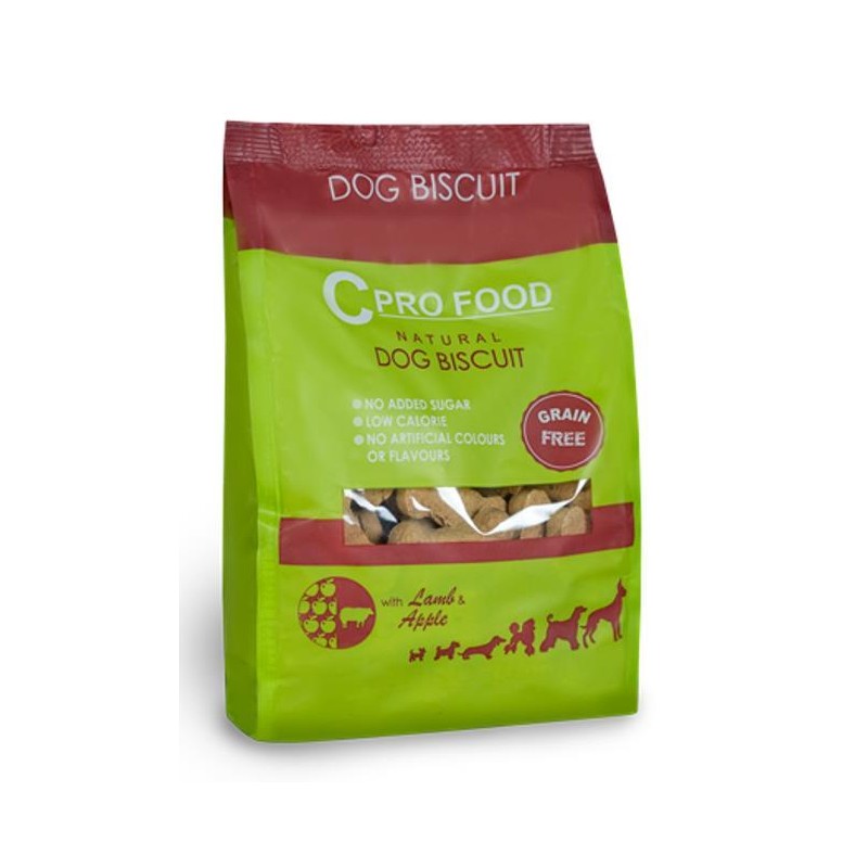 Dog Biscuit Lamb & Apple 400 gr CPRO FOOD