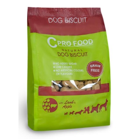 Dog Biscuit Lamb & Apple 400 gr CPRO FOOD