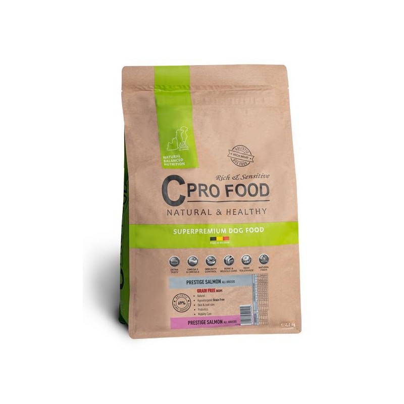 Prestige Salmon All Breeds Grain Free Dog CPRO FOOD 10kg