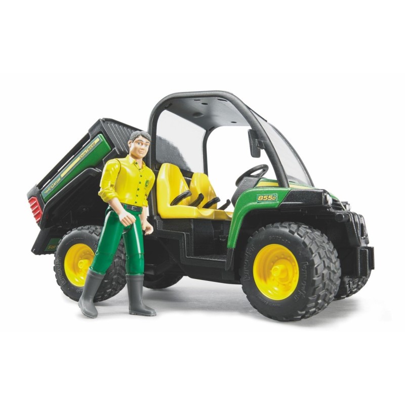 Quad John Deere Gator 855D avec conducteur