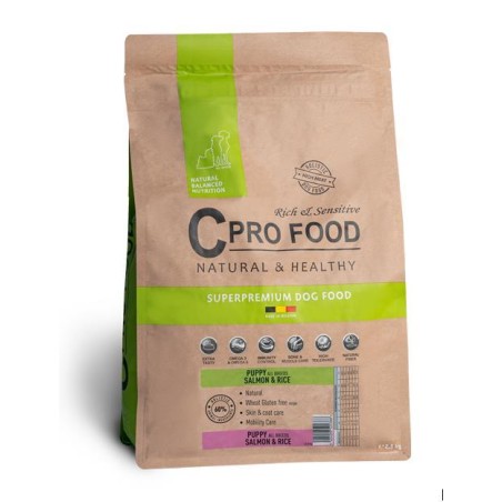 Puppy All Breeds Salmon & Rice Dog 10kg CPRO FOOD