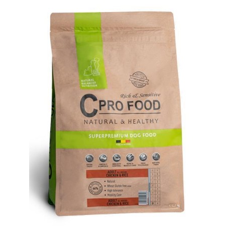 Adult All Breeds Chicken & Rice Dog 2,5kg CPRO FOOD