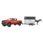 Jeep RAM 2500 Power wagon avec remorque à chevaux