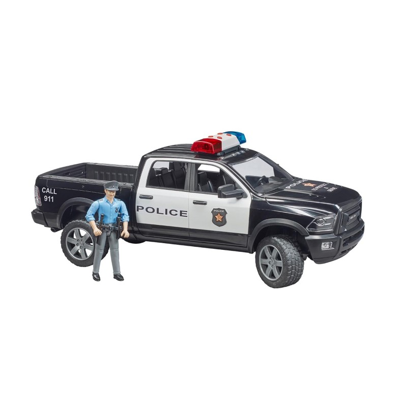 Pick-Up RAM 2500 police avec policier