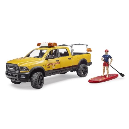 Power Wagon RAM 2500 du maître-nageur avec figurine, Stand Up Paddle