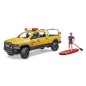 Power Wagon RAM 2500 du maître-nageur avec figurine, Stand Up Paddle