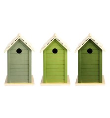Nichoir à oiseaux Nuances de vert