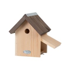 Nichoir en pin pour mésange bleue