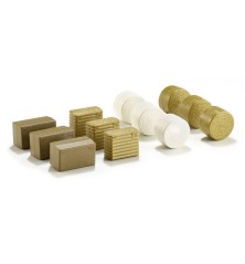 Assortiment balles de foin