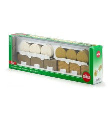 Assortiment balles de foin