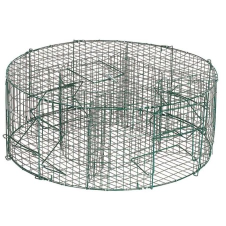 Piège à pie ronde sous forme de cage métallique