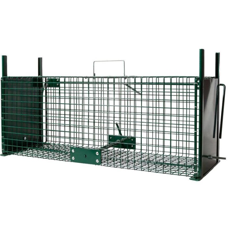 Cage 2 entrées 21x21x64cm