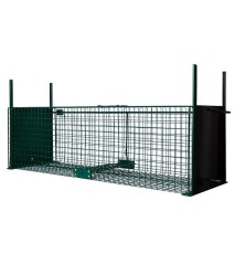 Cage avec 2 entrées - 31x31x103 cm