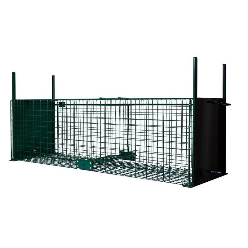 Cage avec 2 entrées - 31x31x103 cm