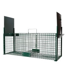 Cage 2 entrées 21x21x64cm