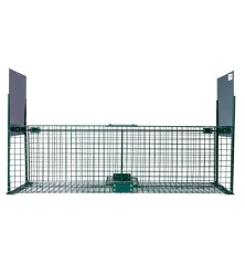Cage avec 2 entrées - 31x31x103 cm