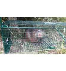 Cage avec 2 compartiments - 36x47x127