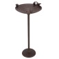 Bain d'oiseaux en fonte sur pied