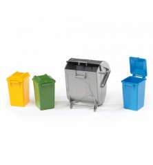 Conteneurs poubelles - 4 pièces