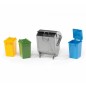 Conteneurs poubelles - 4 pièces