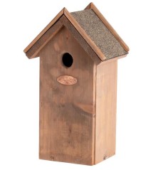 Nichoir antique/bitume mésange charbonnière