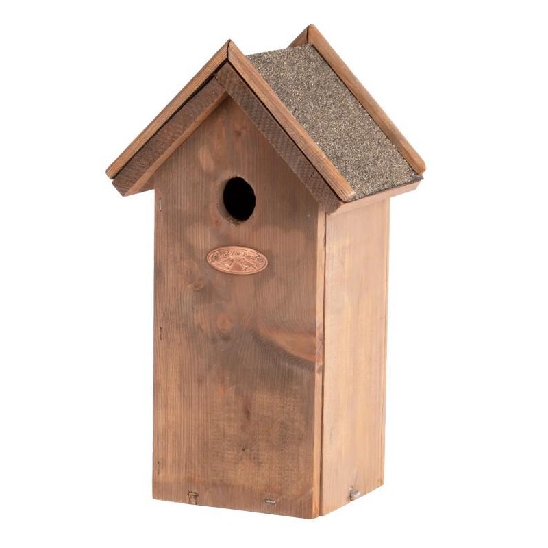 Nichoir antique/bitume mésange charbonnière