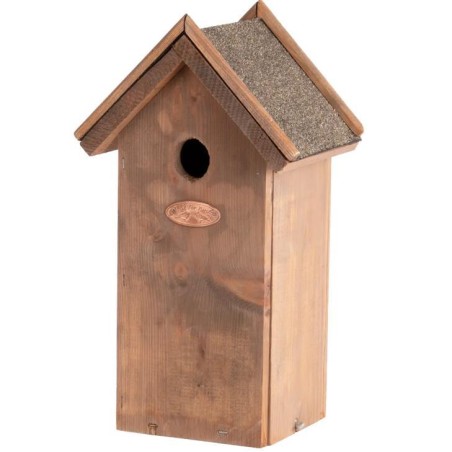 Nichoir antique/bitume mésange charbonnière