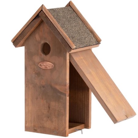 Nichoir antique/bitume mésange charbonnière