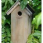 Nichoir antique/bitume mésange charbonnière
